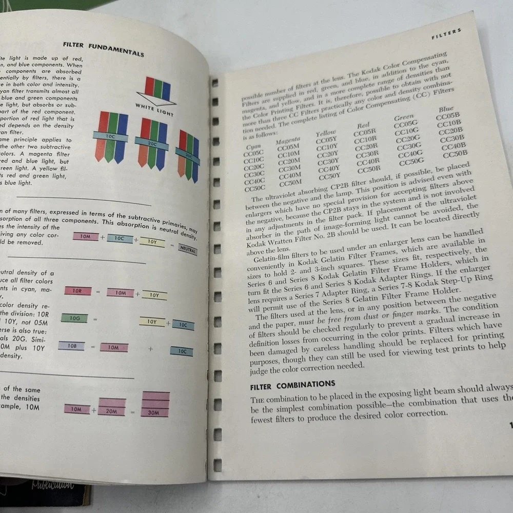 Kodak‎ Photography Data Books. Lot Of 4 Paperback Books.  1951-1958
